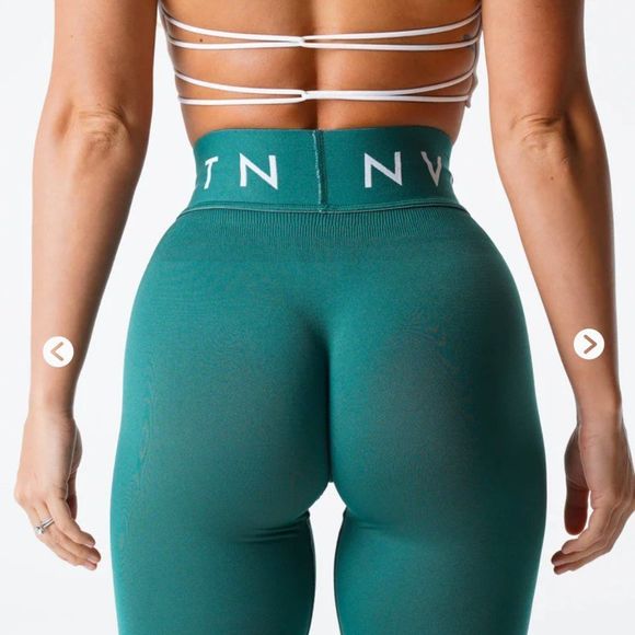 NVGTN NWT Emerald sport seamless leggings size L - Picture 2 of 4